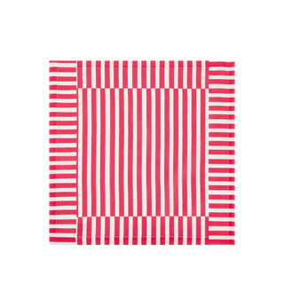 Mulled Wine Stripe Napkin Set of 2