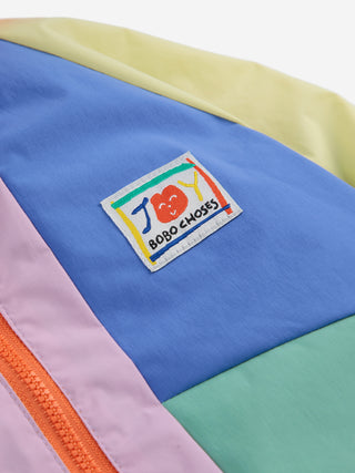 Color Block reversible light anorak