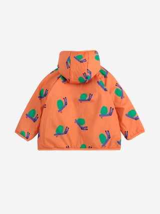 Color Block reversible light anorak