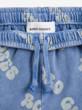 Wavy Bobo Choses all over waffle bermuda shorts