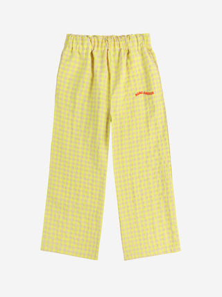 Vichy woven pants kids