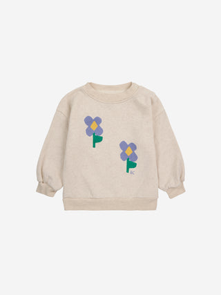 Baby Pansy Flower sweatshirt