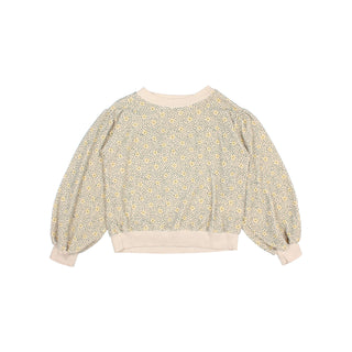 FLOWER DOTS SWEATSHIRT