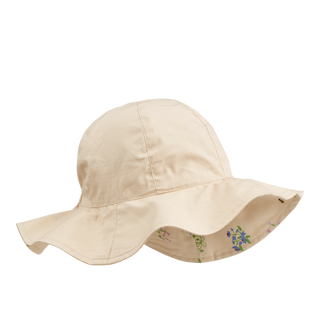 Amelia Reversible sunhat Flora Sandy / Sandy