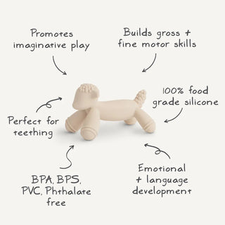 Figurine teether - lamb