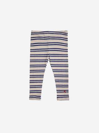 Baby Blue Stripes leggings