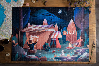 Trevell Camping Under The Stars Puzzel - 1000 stukjes