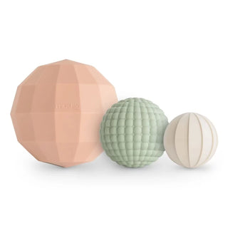 NESTING SPHERES SENSORY TOY - Blush