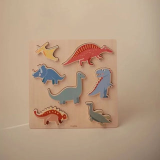 Houten puzzel - Dino