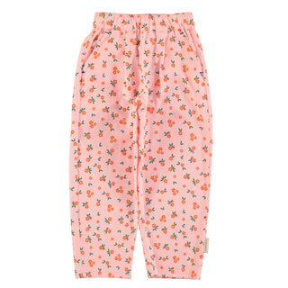 trousers-pink flowers