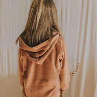 VELVET SWEATSHIRT-cocoa